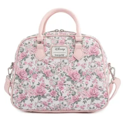 LOUNGEFLY DISNEY MARIE FLORAL AOP CROSSBODY BAG Accessories