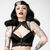 KILLSTAR MERCY LACE BRA BLACK Shop Sour+Plus