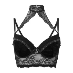 KILLSTAR MERCY LACE BRA BLACK Shop Sour+Plus