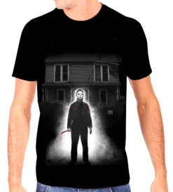 ROCK REBEL MICHAEL MYERS' HOUSE T SHIRT Apparel