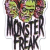 RETRO A GO GO MONSTER FREAK VINYL STICKER