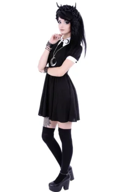 RESTYLE MOON COLLAR DRESS Shop Sour+Plus