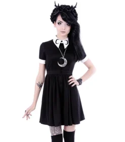 RESTYLE MOON COLLAR DRESS Shop Sour+Plus