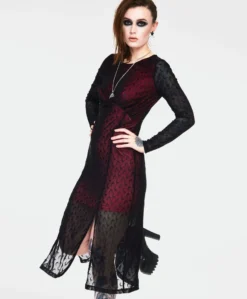 JAWBREAKER MOONSTRUCK MESH MIDI DRESS Apparel