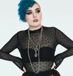 JAWBREAKER MOONSTRUCK MESH TOP Back In Stock