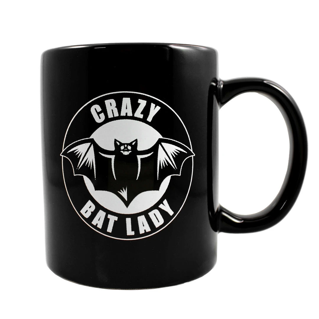 SOURPUSS CRAZY BAT LADY COFFEE MUG 3 SOURPUSS CRAZY BAT LADY COFFEE MUG
