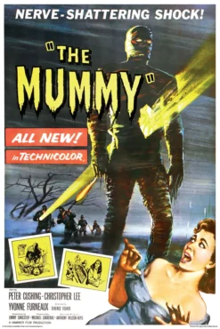 None HAMMER FILMS MUMMY NERVE SHATTERING POSTER Back In Stock
