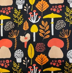 EVA ROSE MUSHROOMS MID DRESS