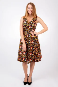 EVA ROSE MUSHROOMS MID DRESS 13 EVA ROSE MUSHROOMS MID DRESS