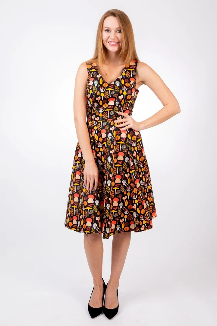 EVA ROSE MUSHROOMS MID DRESS 7 EVA ROSE MUSHROOMS MID DRESS