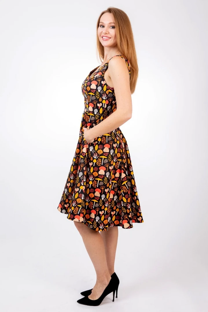 EVA ROSE MUSHROOMS MID DRESS 9 EVA ROSE MUSHROOMS MID DRESS