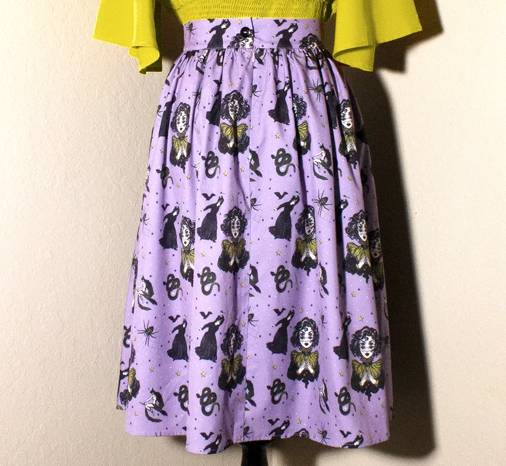 OBLONG BOX SHOP MYSTIC MADNESS SKIRT 6 OBLONG BOX SHOP MYSTIC MADNESS SKIRT