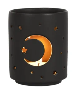 None MYSTICAL MOON TEALIGHT HOLDER Back In Stock