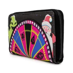 Accessories LOUNGEFLY DISNEY NIGHTMARE BEFORE CHRISTMAS OOGIE BOOGIE WHEEL ZIP WALLET