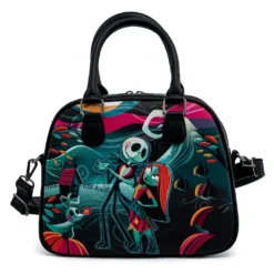 Accessories LOUNGEFLY DISNEY NIGHTMARE BEFORE CHRISTMAS SIMPLY MEANT TO BE CROSSBODY BAG
