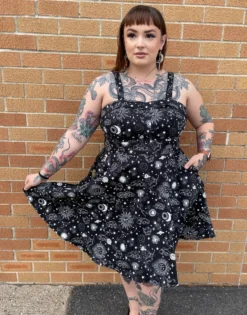 Shop Sour+Plus EVA ROSE NIGHT SKY FIT & FLARE DRESS 11 Shop Sour+Plus EVA ROSE NIGHT SKY FIT & FLARE DRESS