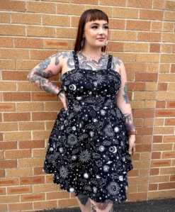 Shop Sour+Plus EVA ROSE NIGHT SKY FIT & FLARE DRESS 12 Shop Sour+Plus EVA ROSE NIGHT SKY FIT & FLARE DRESS