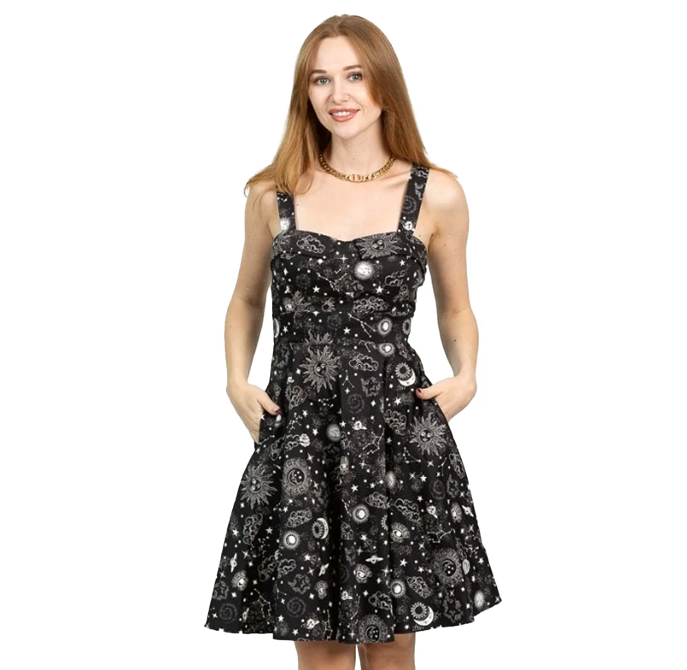 Shop Sour+Plus EVA ROSE NIGHT SKY FIT & FLARE DRESS 7 Shop Sour+Plus EVA ROSE NIGHT SKY FIT & FLARE DRESS