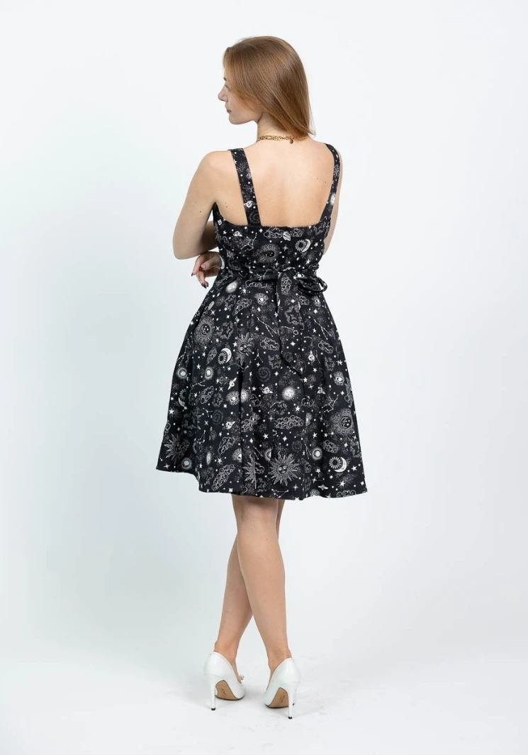 Shop Sour+Plus EVA ROSE NIGHT SKY FIT & FLARE DRESS 9 Shop Sour+Plus EVA ROSE NIGHT SKY FIT & FLARE DRESS