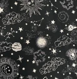 Shop Sour+Plus EVA ROSE NIGHT SKY FIT & FLARE DRESS