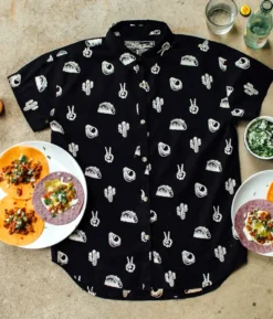 PYKNIC NO PROBLEMO WOMENS BUTTON UP TOP