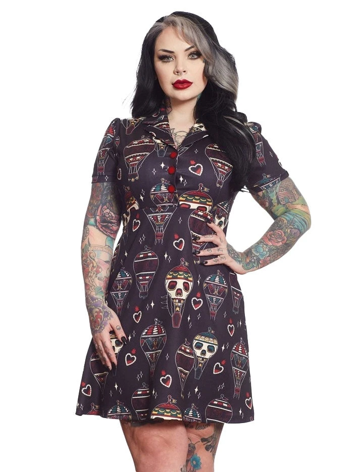 SOURPUSS BON VOYAGE ROSIE DRESS 4 SOURPUSS BON VOYAGE ROSIE DRESS