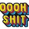 PUNKY PINS OOOH SH*T EMBROIDERED PATCH