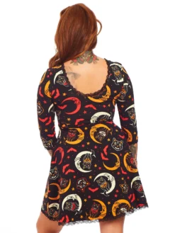 Shop Sour+Plus SOURPUSS OVER THE MOON LOW-BACK DRESS
