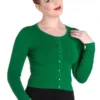Shop Sour+Plus HELL BUNNY PALOMA CARDIGAN GREEN 2 Shop Sour+Plus HELL BUNNY PALOMA CARDIGAN GREEN