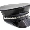 Funk Plus Back In Stock STUDDED BLACK PATENT CAPTAIN HAT 2 Funk Plus Back In Stock STUDDED BLACK PATENT CAPTAIN HAT