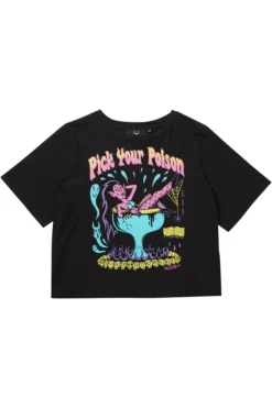 KILLSTAR PICK YOUR POISON BOX CROP TOP Shop Sour+Plus