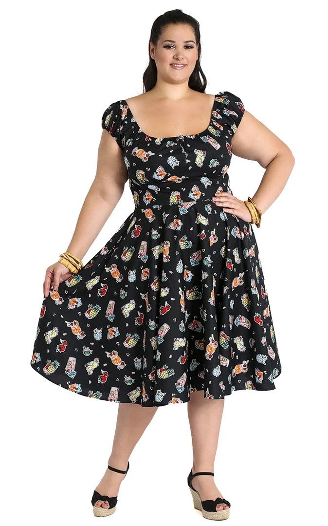 HELL BUNNY PINA COLADA DRESS Shop Sour+Plus 4 HELL BUNNY PINA COLADA DRESS Shop Sour+Plus