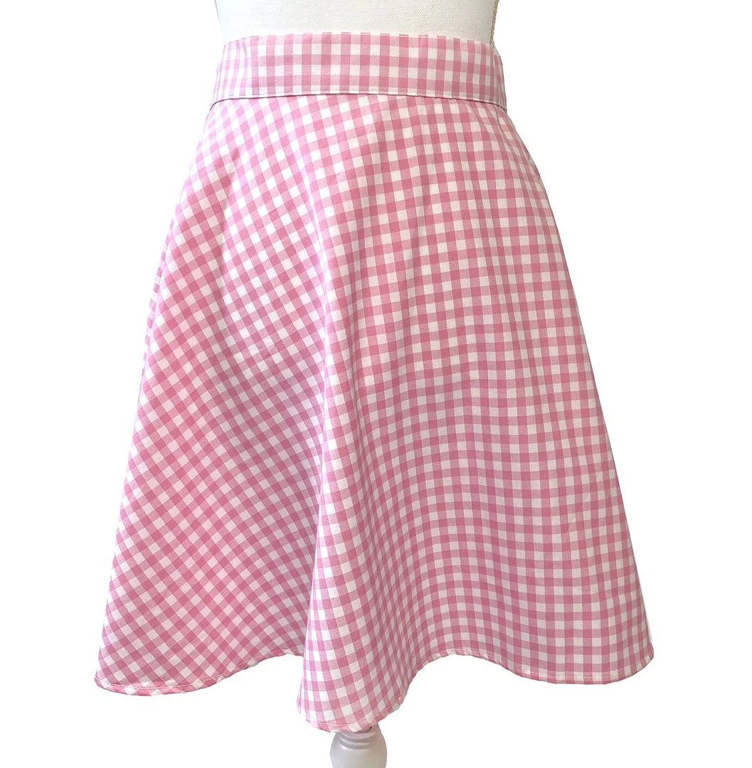 RETROLICIOUS PINK GINGHAM SKATER SKIRT Shop Sour+Plus 3 RETROLICIOUS PINK GINGHAM SKATER SKIRT Shop Sour+Plus