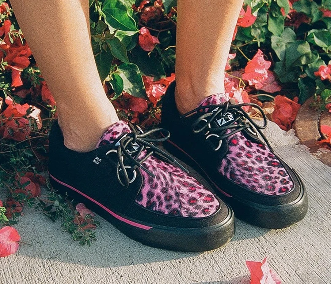 T.U.K. BLACK & PINK LEOPARD VLK SNEAKER Footwear 3 T.U.K. BLACK & PINK LEOPARD VLK SNEAKER Footwear