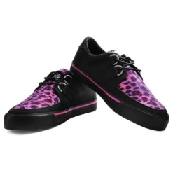 T.U.K. BLACK & PINK LEOPARD VLK SNEAKER Footwear 9 T.U.K. BLACK & PINK LEOPARD VLK SNEAKER Footwear