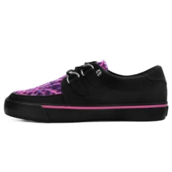 T.U.K. BLACK & PINK LEOPARD VLK SNEAKER Footwear 10 T.U.K. BLACK & PINK LEOPARD VLK SNEAKER Footwear