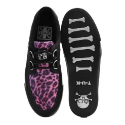T.U.K. BLACK & PINK LEOPARD VLK SNEAKER Footwear 11 T.U.K. BLACK & PINK LEOPARD VLK SNEAKER Footwear