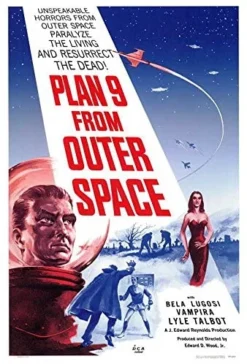 None PLAN 9 FROM OUTER SPACE POSTER Homewares