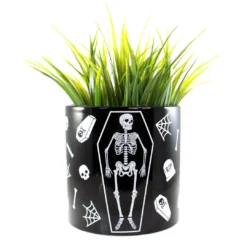 SOURPUSS SKELETON PLANT CONTAINER Haunted Homewares
