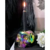 KILLSTAR RAINBOW SKULL CANDLE HOLDER Homewares