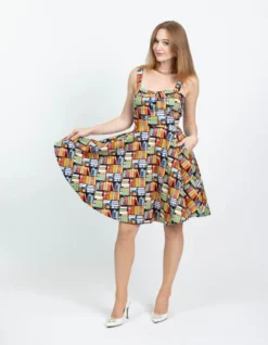 EVA ROSE READING IS FUNDAMENTAL FIT & FLARE DRESS Shop Sour+Plus