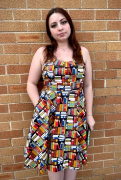 EVA ROSE READING IS FUNDAMENTAL FIT & FLARE DRESS Shop Sour+Plus