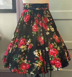 WAX POETIC ELLA RED ROSE SKIRT Shop Sour+Plus