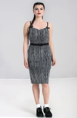 Shop Sour+Plus HELL BUNNY REGAN PENCIL DRESS