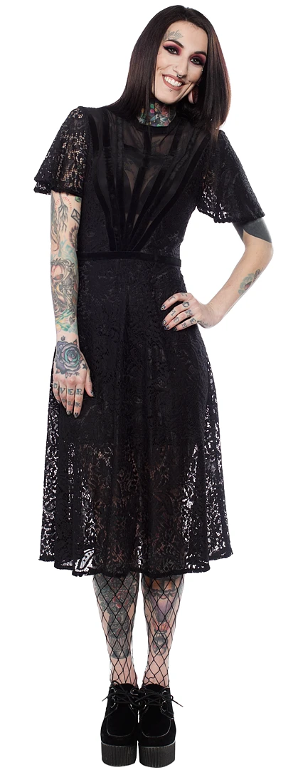RESTYLE BLACK DAHLIA DRESS Apparel 5 RESTYLE BLACK DAHLIA DRESS Apparel