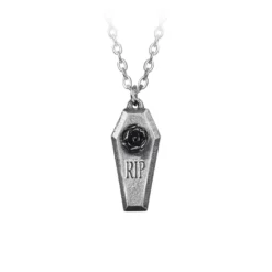 Accessories ALCHEMY OF ENGLAND RIP COFFIN NECKLACE