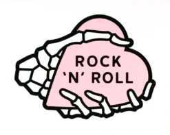 Homewares HELLCATS USA ROCK N ROLL 4X5 MINI PRINT