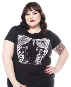ROCK REBEL MORTICIA ADDAMS TEE Apparel