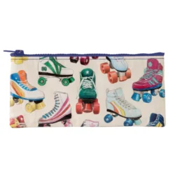 Blue Q What's New ROLLER SKATES MAKE UP BAG