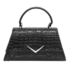 LIQUORBRAND RUMBLER BLACK CROCODILE PURSE 2 LIQUORBRAND RUMBLER BLACK CROCODILE PURSE